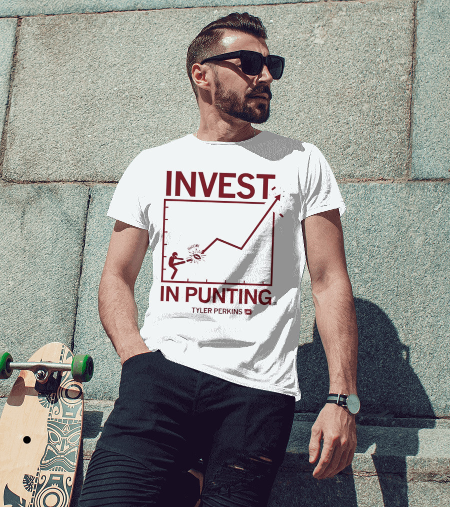 Tyler Perkins Invest In Punting Iowa State Cyclones Chart Football T-Shirt