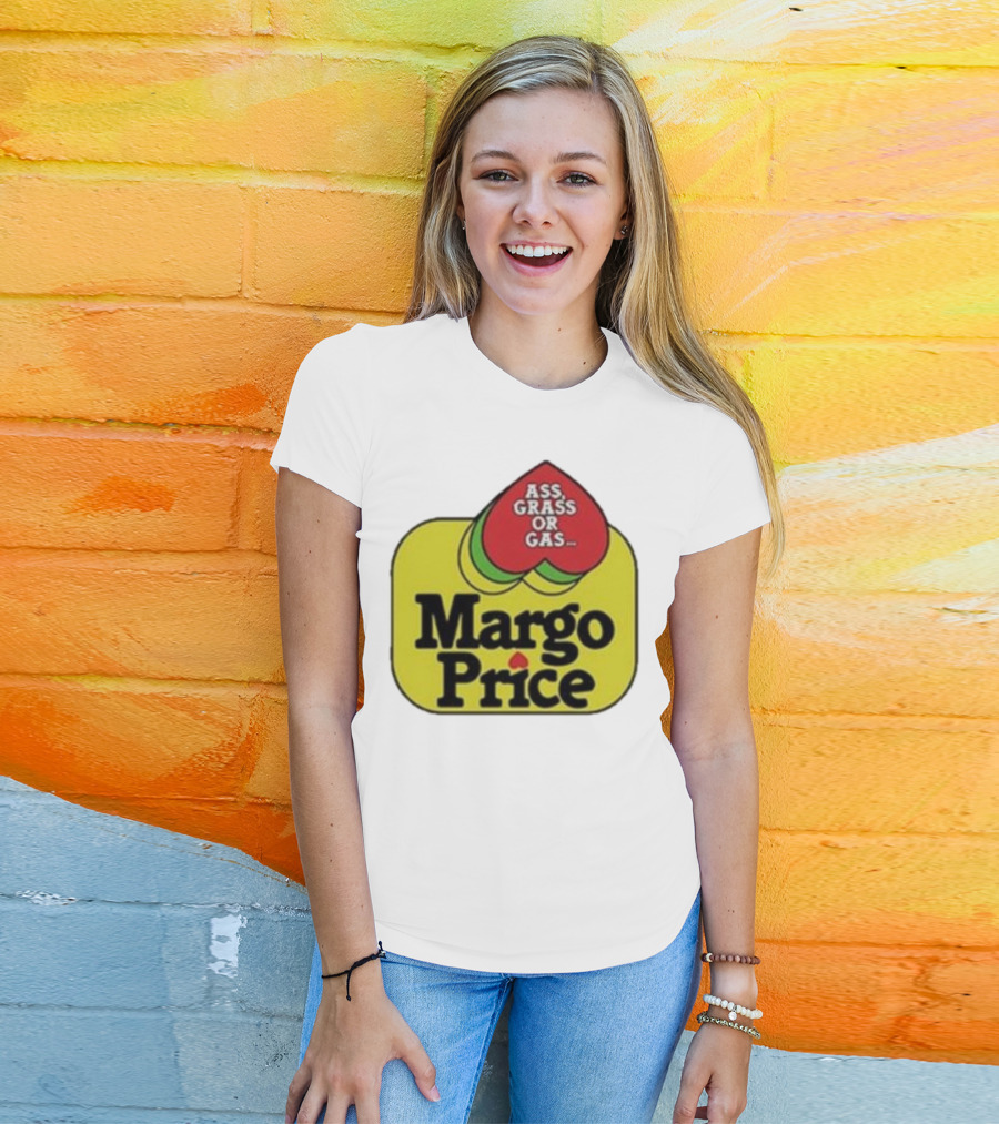 Margo Price Ass Grass Or Gas Playing Cards T-Shirt