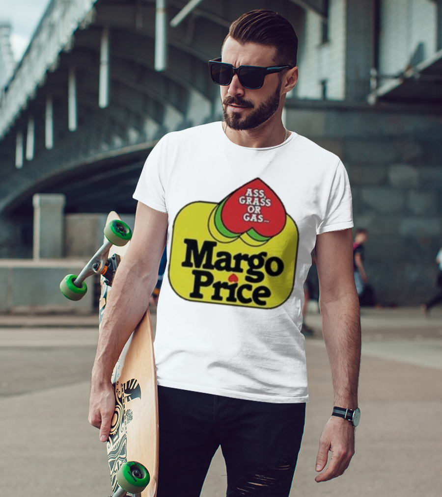 Margo Price Ass Grass Or Gas Playing Cards T-Shirt