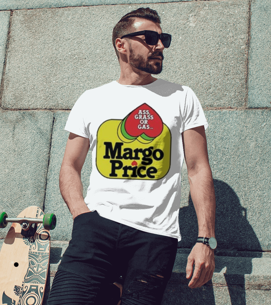 Margo Price Ass Grass Or Gas Playing Cards T-Shirt