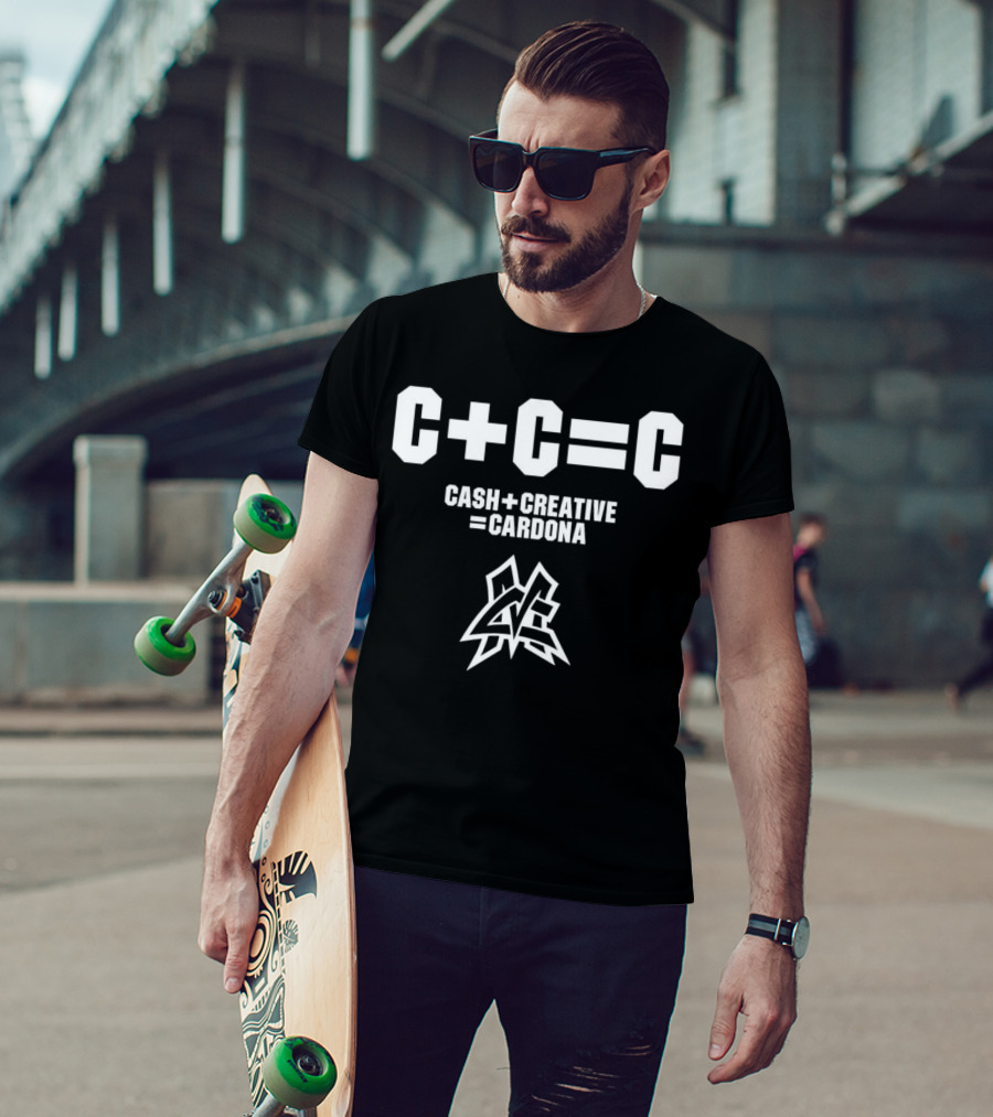 Matt Cardona C+C=C Cash+Creative=Cardona T-Shirt