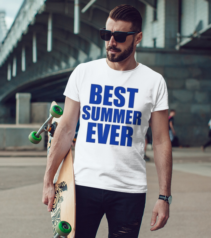 Best Summer Ever Natalie King Wearing Best Summer T-Shirt