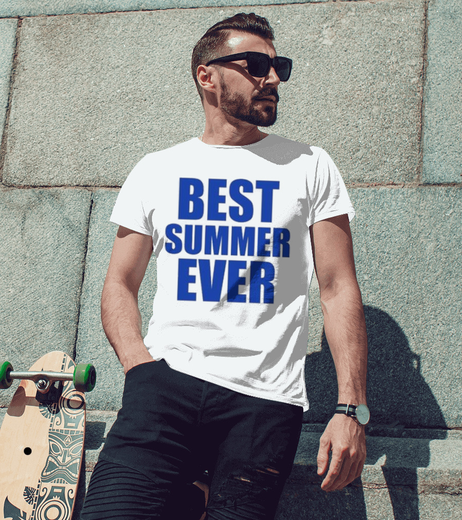Best Summer Ever Natalie King Wearing Best Summer T-Shirt