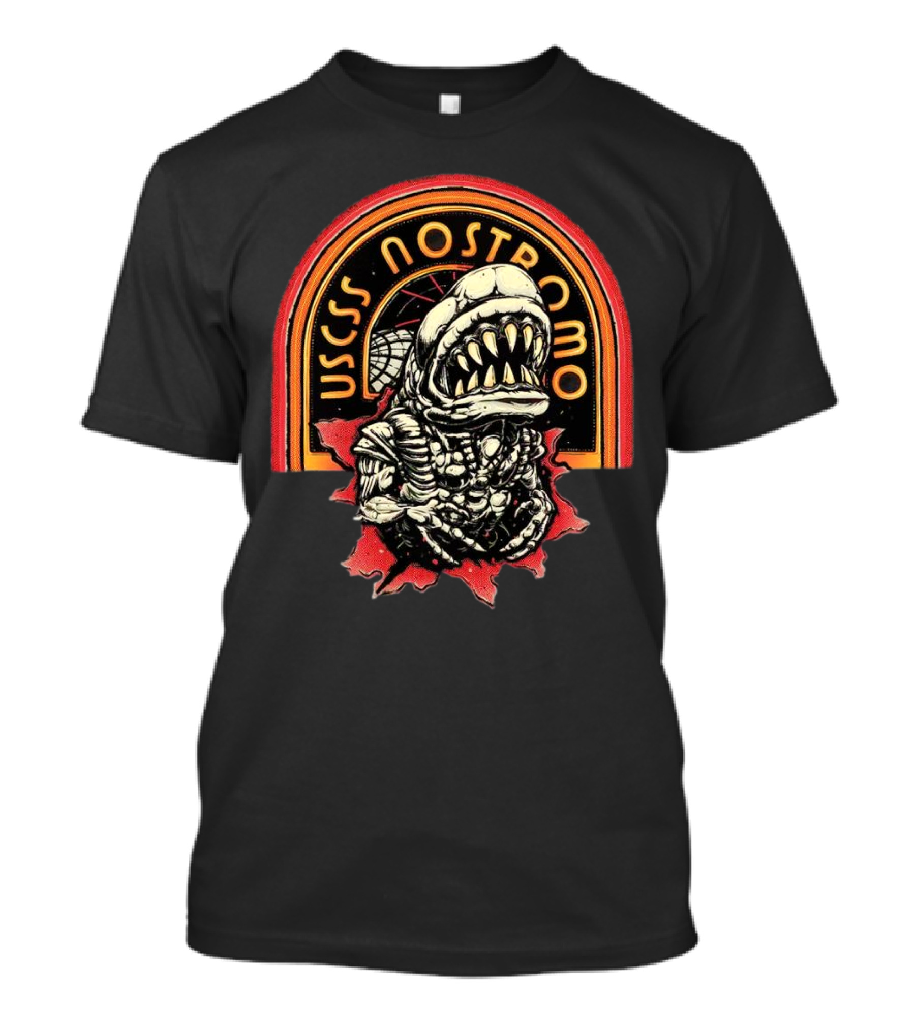 USCSS Nostromo Chest Burster X Alien Movies Vintage T-Shirt