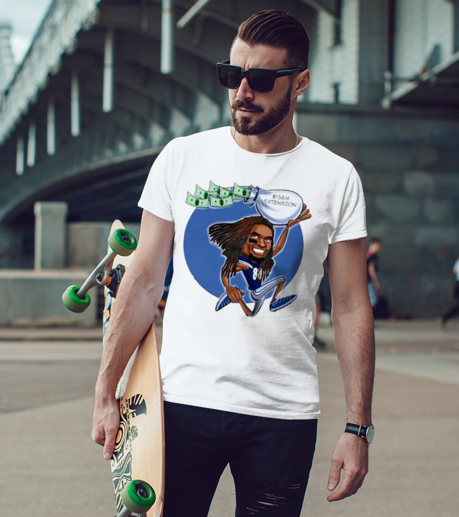 Ceedee Lamb Dallas Cowboys $136M Extension Cartoon T-Shirt
