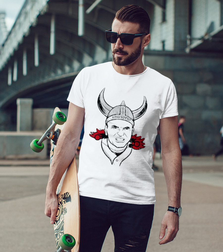 Cincinnati Reds King Votto Viking Warrior T-Shirt