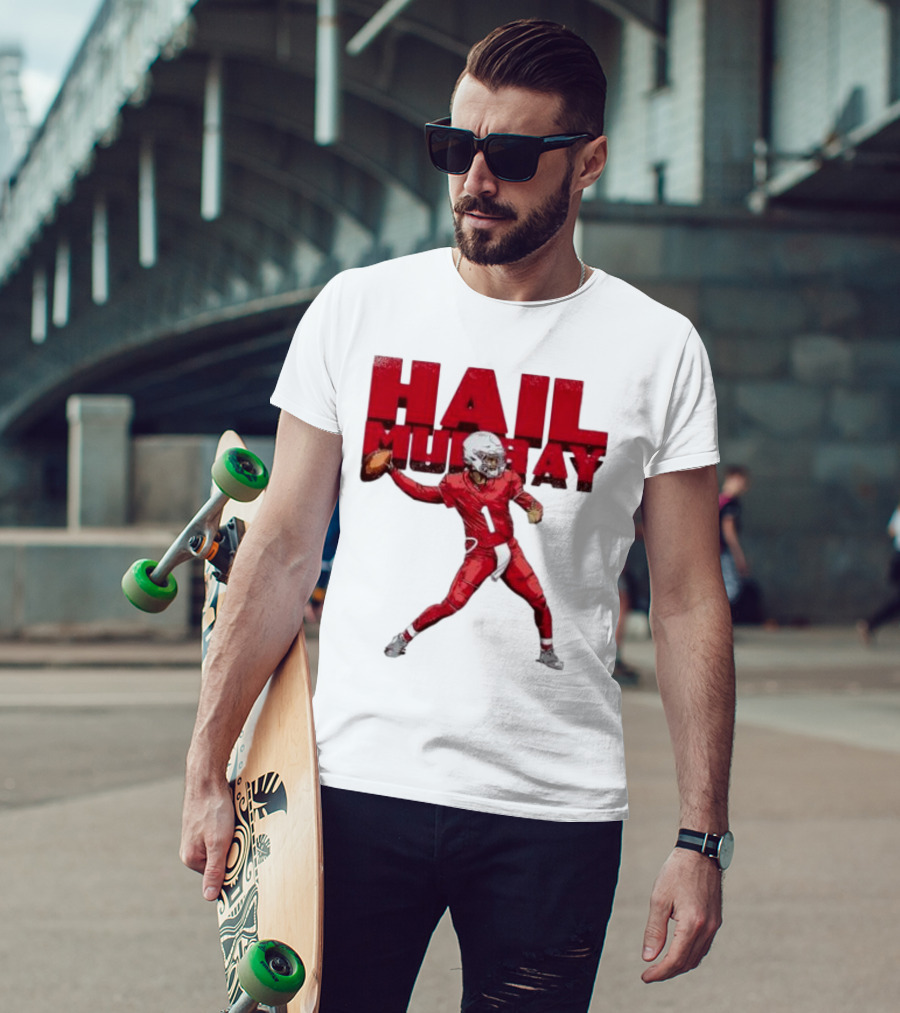 Arizona Cardinals Kyler Murray Hail Murray Football Play T-Shirt