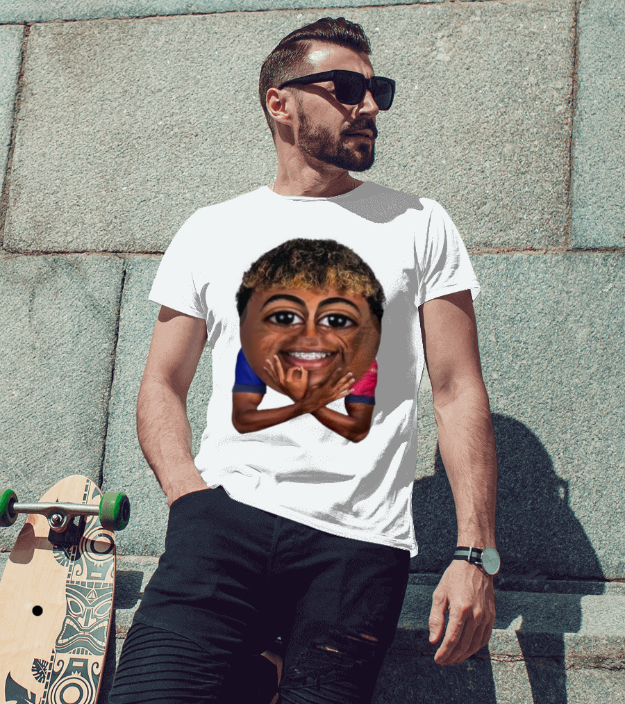 FC Barcelona Lamine Yamal Meme Big Head Funny Soccer Player T-Shirt