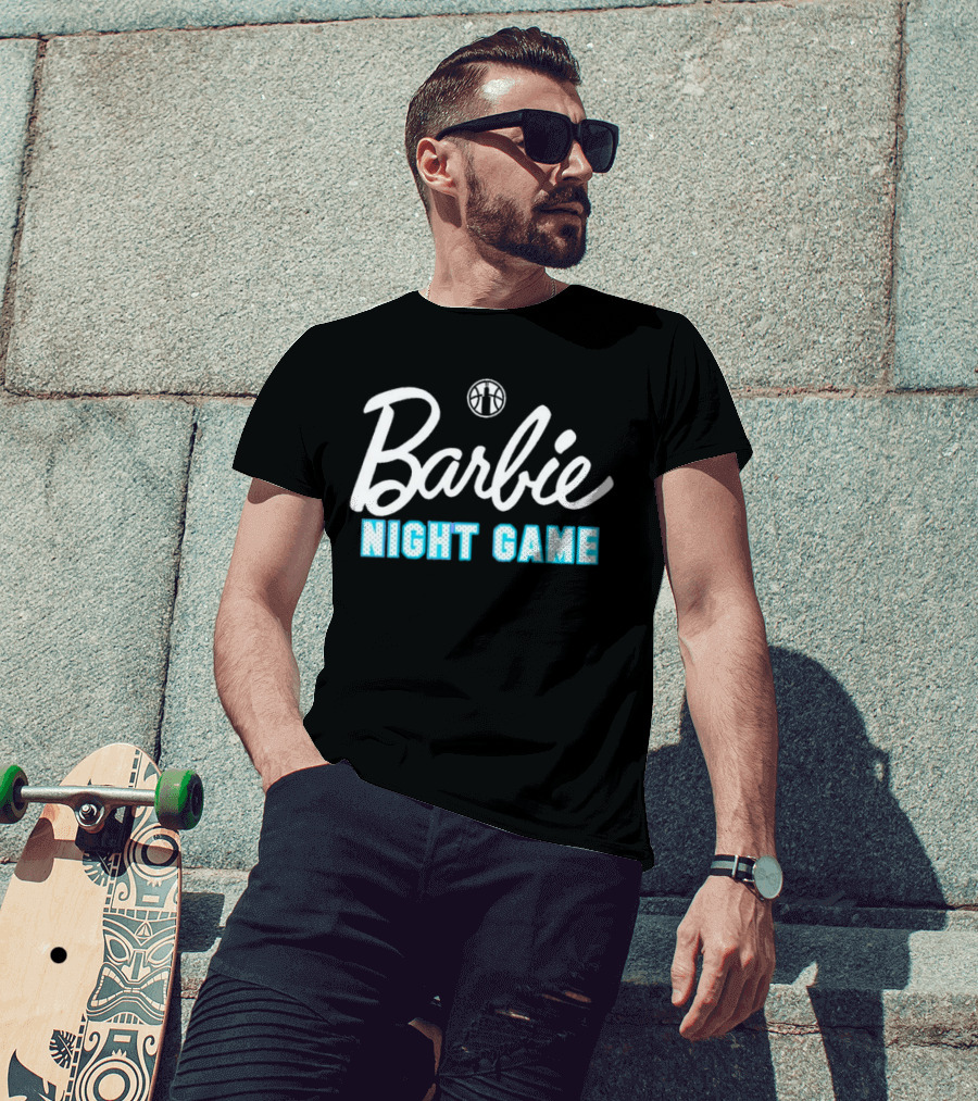 Barbie Night Game WNBA Basketball T-Shirt