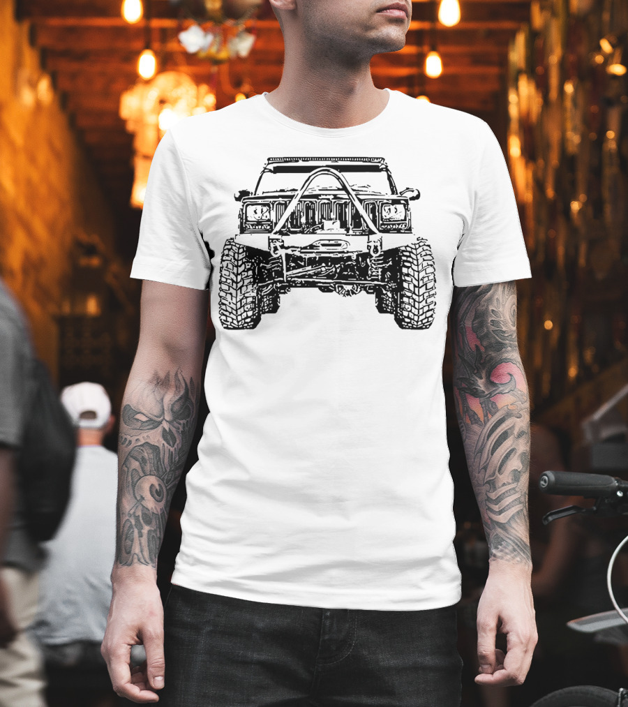 Cherokee XJ 2nd Gen Off Road Rally Dakar Jeep Adventure T-Shirt