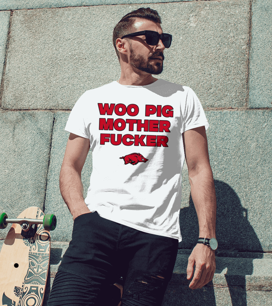 Arkansas Razorbacks Woo Pig Mother Fcker T-Shirt