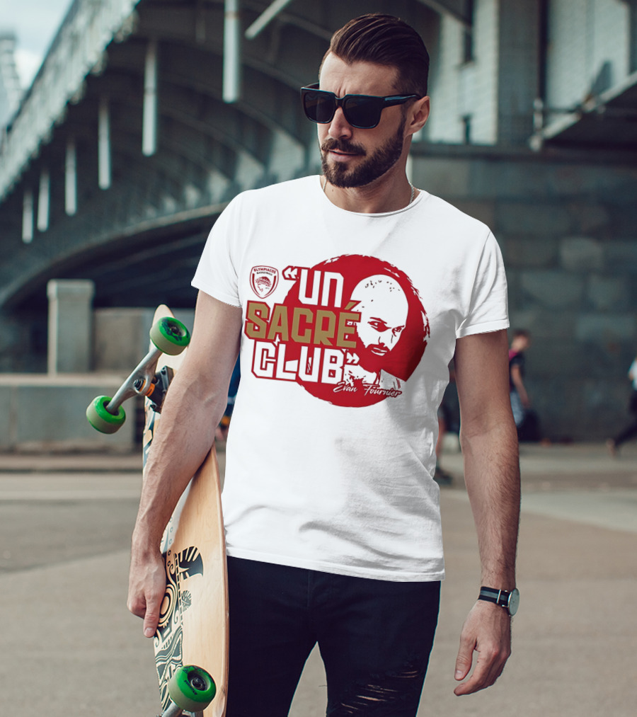 Olympique Asnières Un Sacré Club Evan Fournier T-Shirt