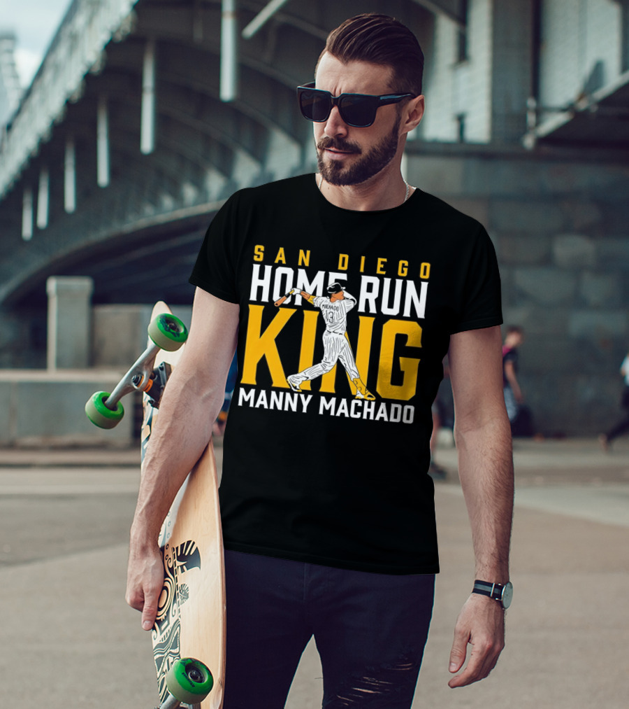 Manny Machado San Diego Home Run King Baseball Legend T-Shirt