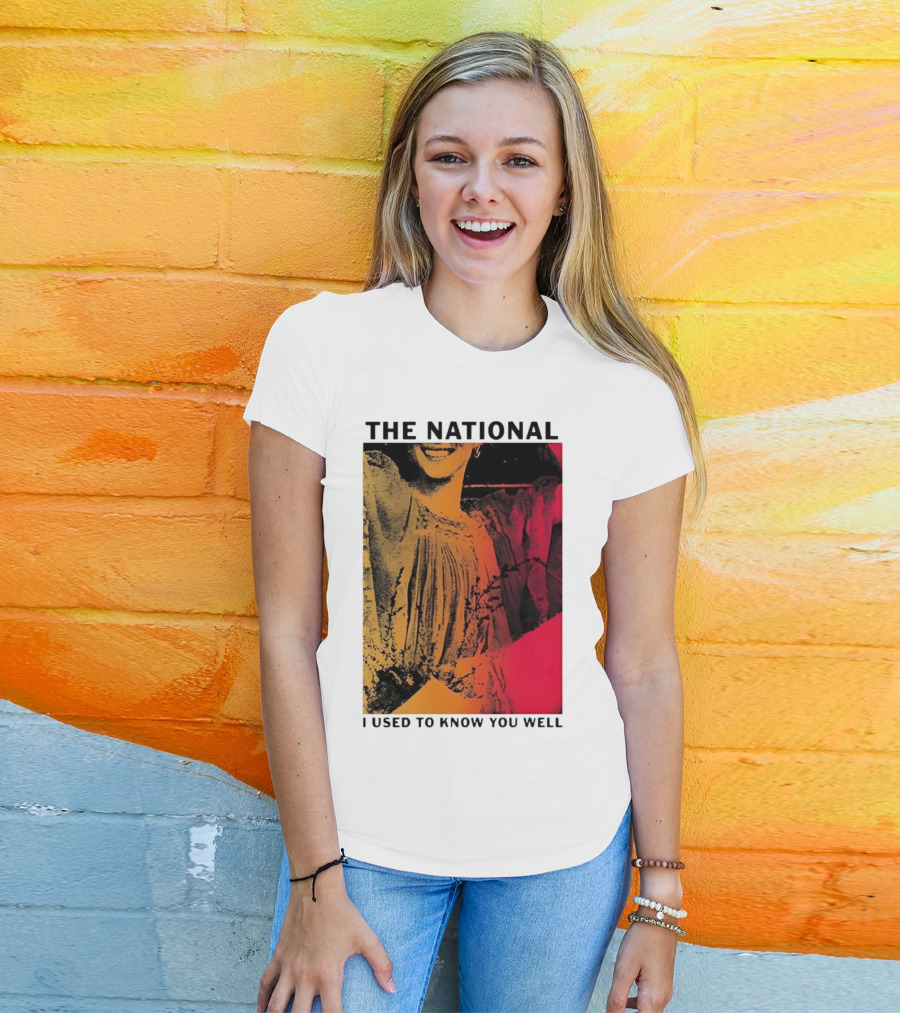 The National I Used To Know You Well Vibrant Artistic T-Shirt