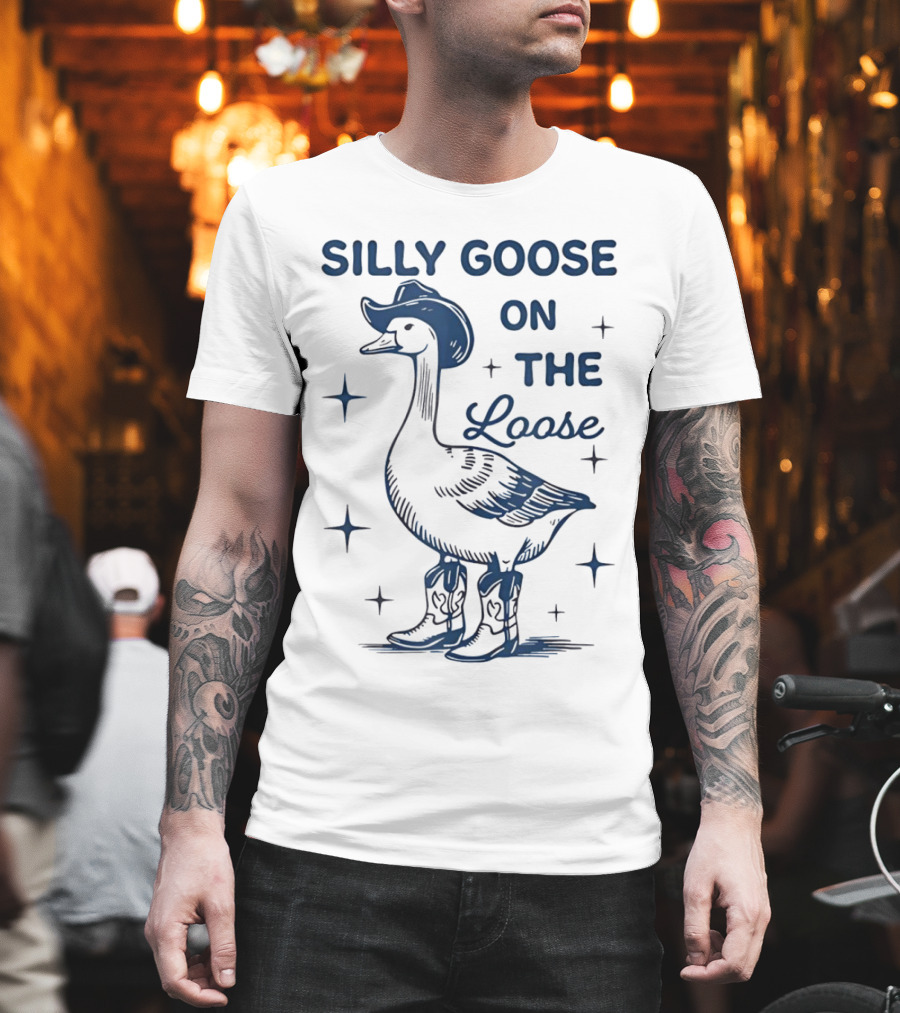 Silly Goose on the Loose Cowboy T-Shirt