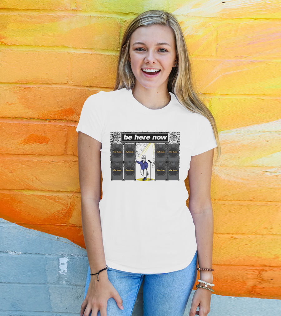 Be Here Now Dub Lodi Speaker Wall Band T-Shirt