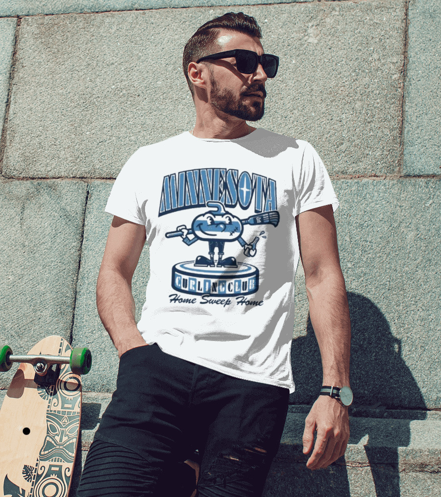 Minnesota Curling Club Home Sweep Home T-Shirt