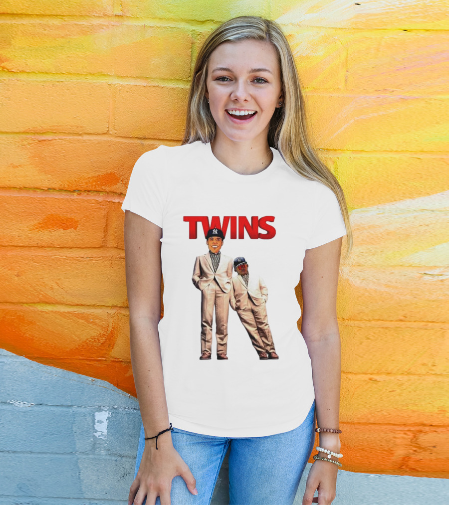 TWINS Juan Soto Jasson Dominguez New York Yankees T-Shirt