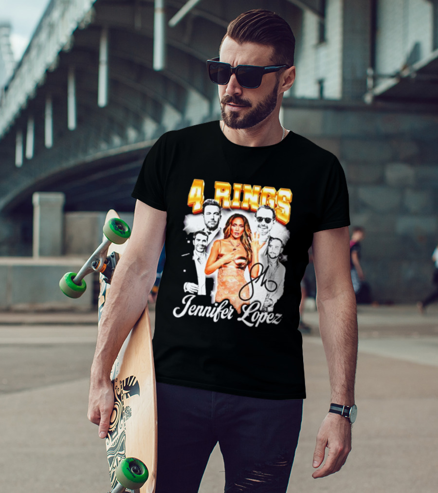 4 Rings Jennifer Lopez Signature T-Shirt