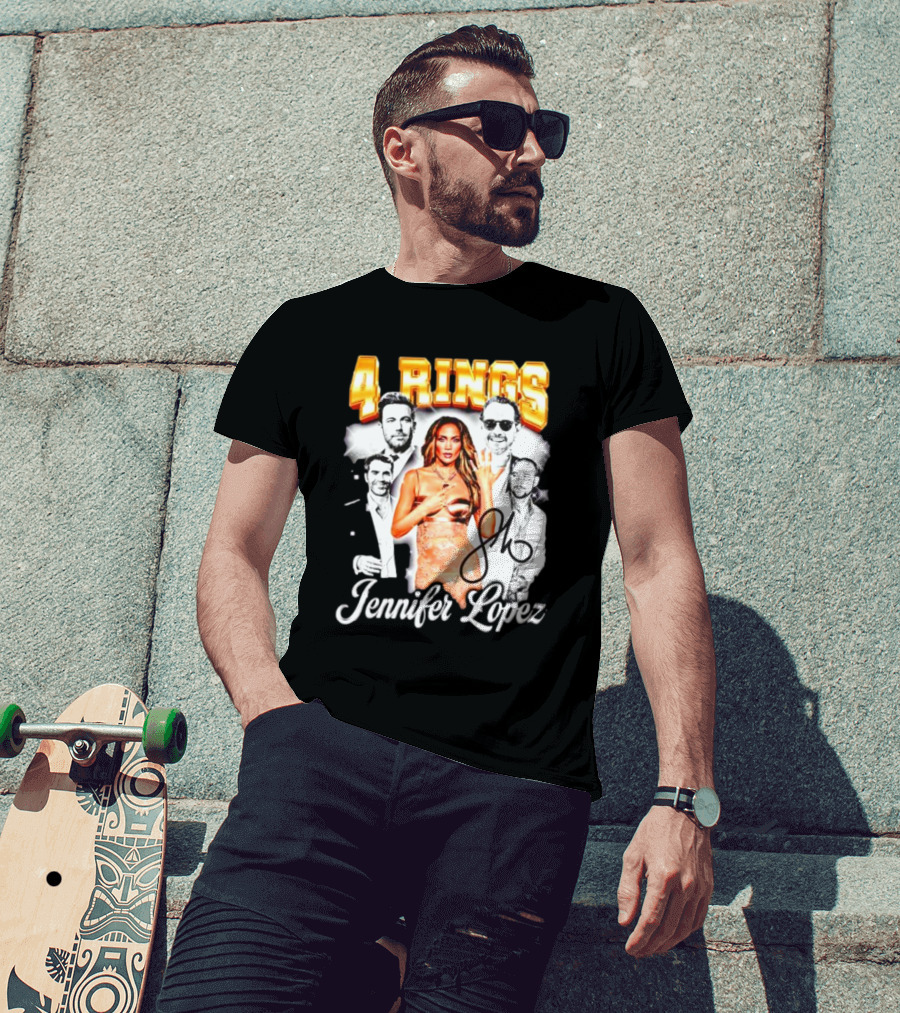 4 Rings Jennifer Lopez Signature T-Shirt