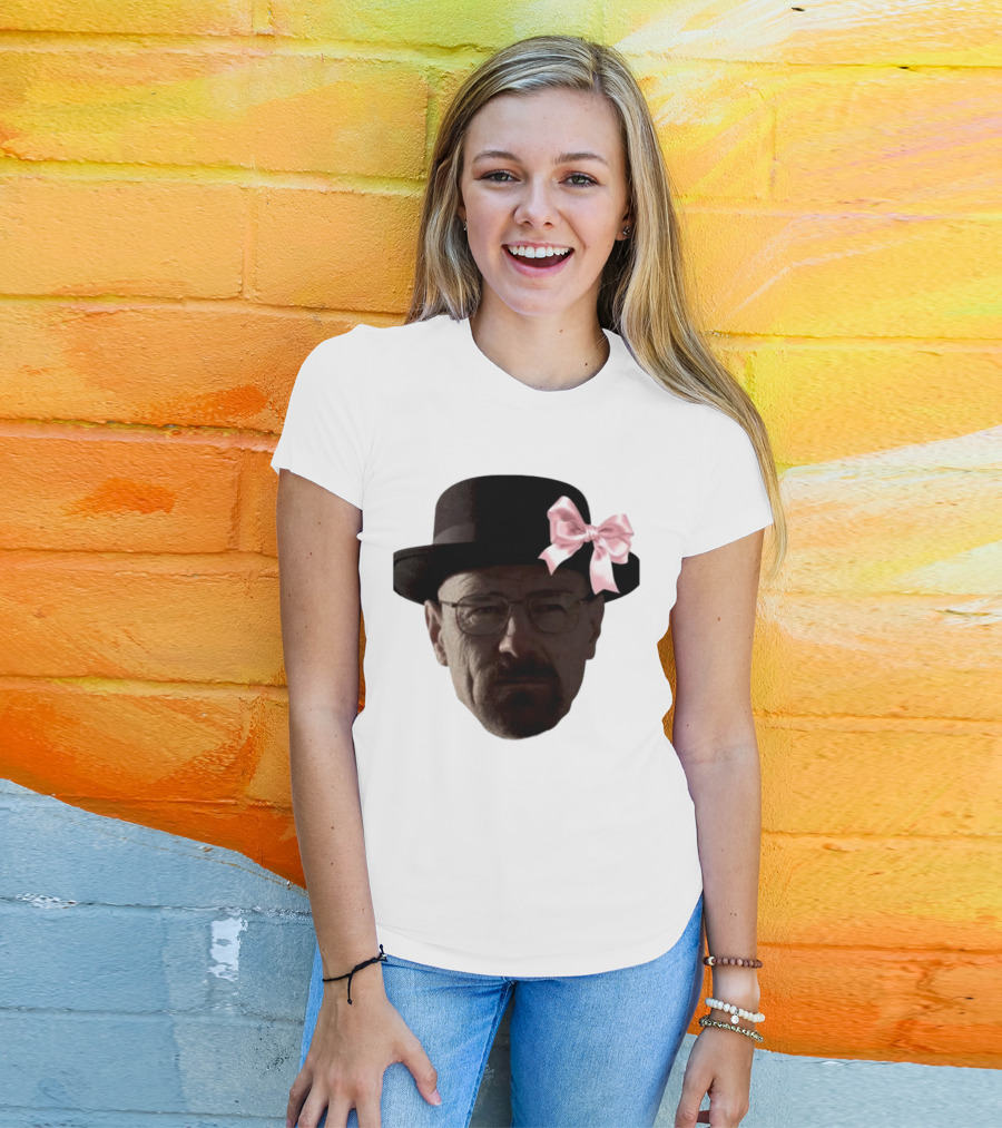 Pink Bow Walter White Heisenberg Breaking Bad T-Shirt