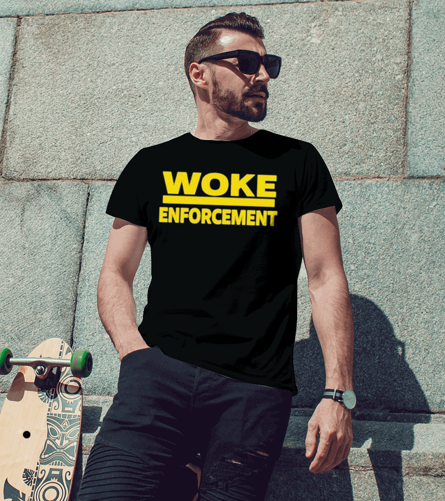 Admiral Bear Woke Enforcement Enforcement Woke T-Shirt