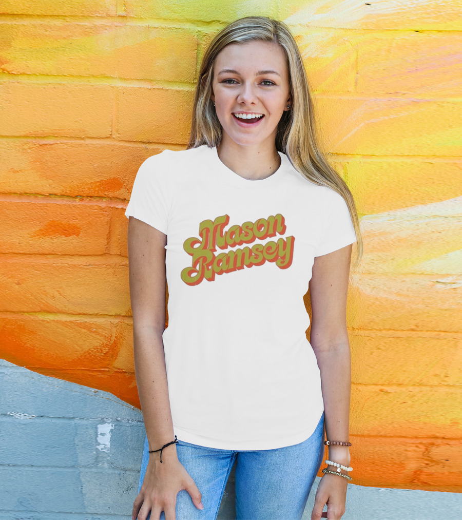 Mason Ramsey Vibrant Script Raglan T-Shirt