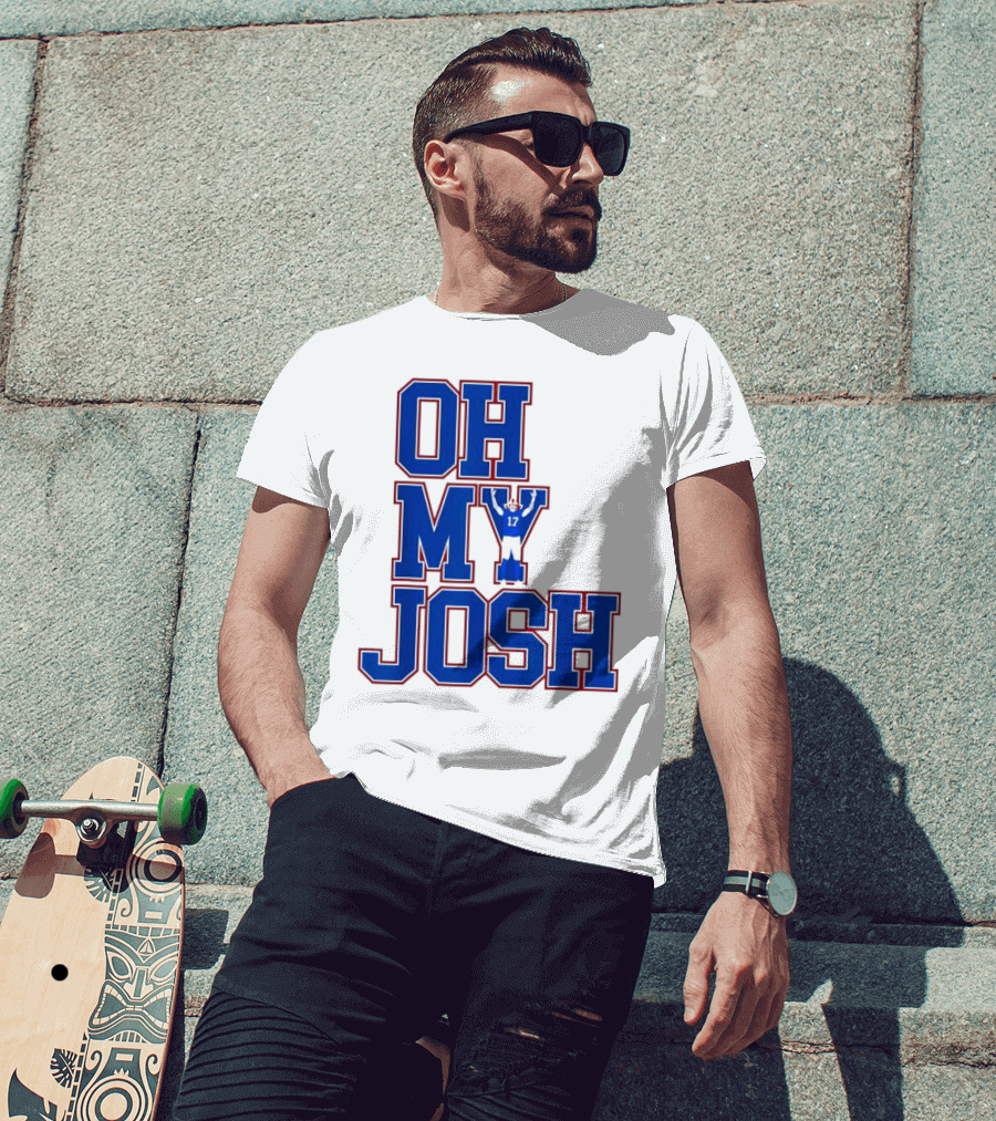 Oh My Josh Buffalo Bills Josh Allen Number 17 Football Player T-Shirt