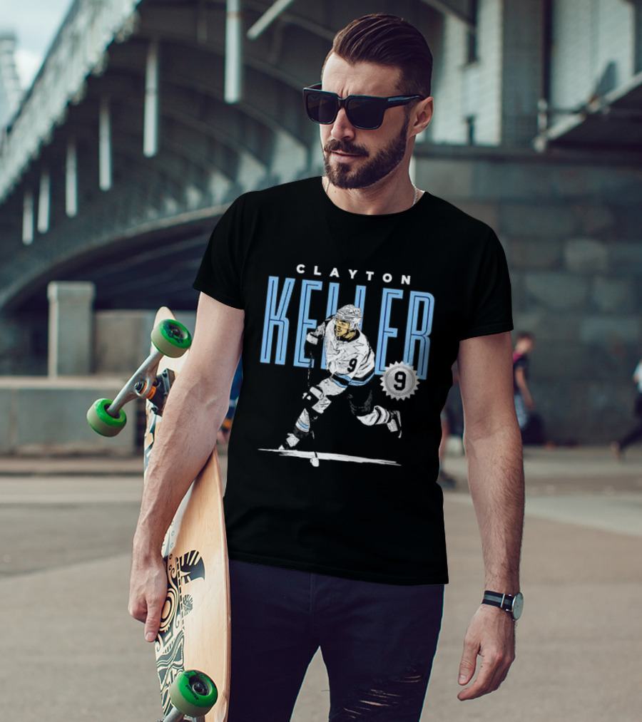 Clayton Keller Number 9 Hockey Player T-Shirt
