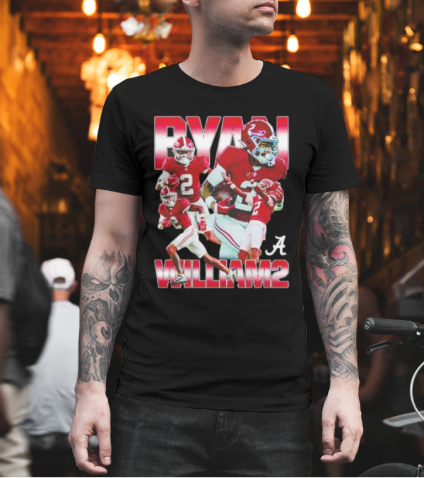 Ryan Williams Alabama Crimson Tide Football Collage T-Shirt Ryan Williams Alabama Crimson Tide Football Collage T-Shirt