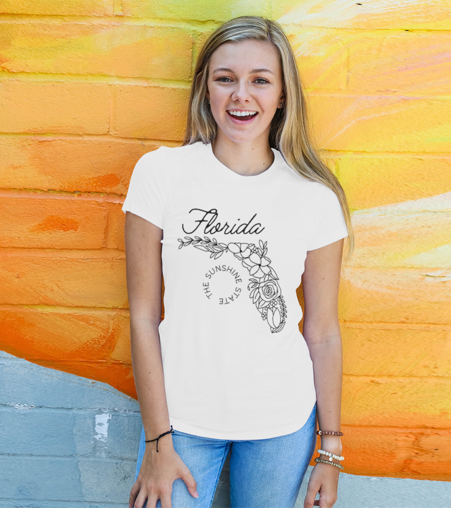 Florida The Sunshine State Stronger Than The Storm Hurricane Milton T-Shirt