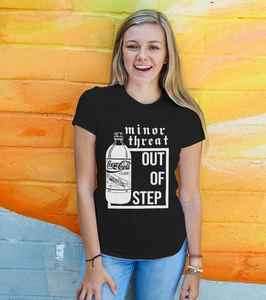 Minor Threat Coca-Cola Classic Out Of Step T-Shirt