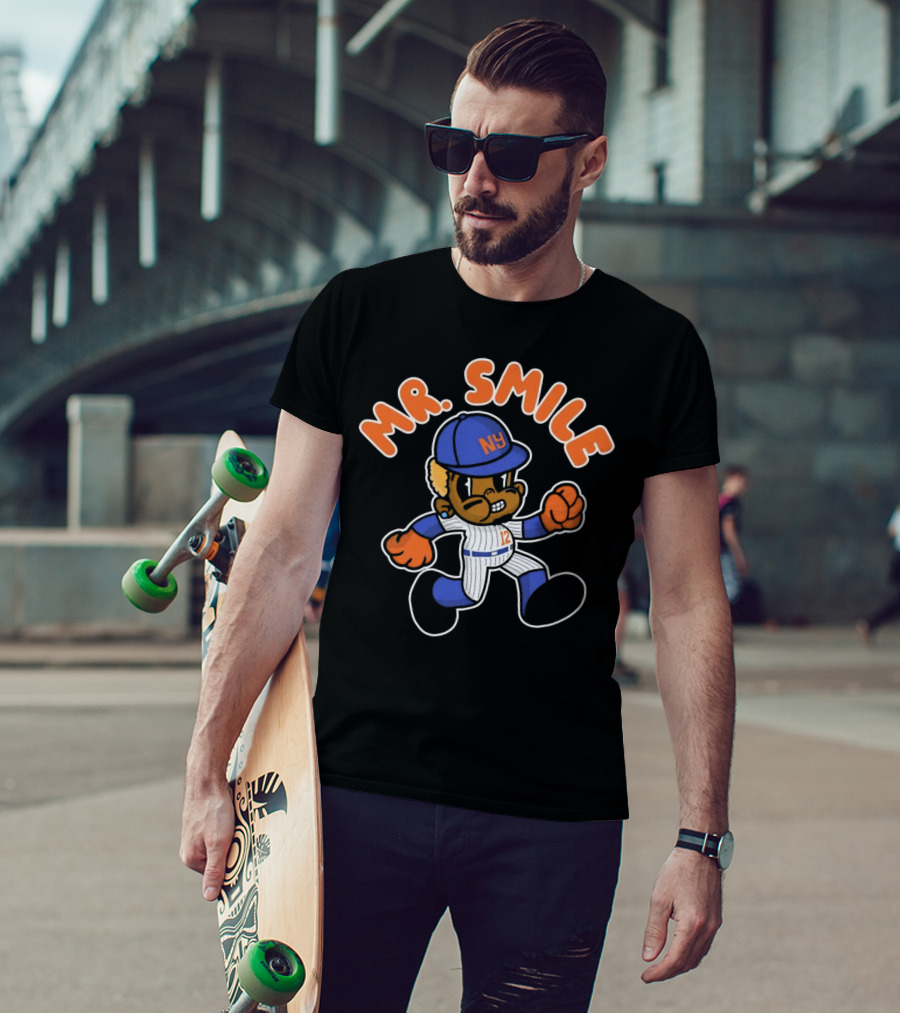 New York Mets Mr. Smile NY 12 T-Shirt
