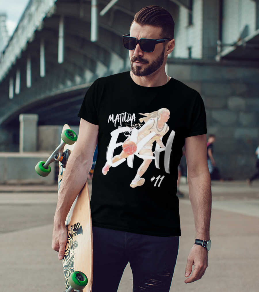 Matilda Ekh #11 Virginia Tech Hokies Basketball Player T-Shirt