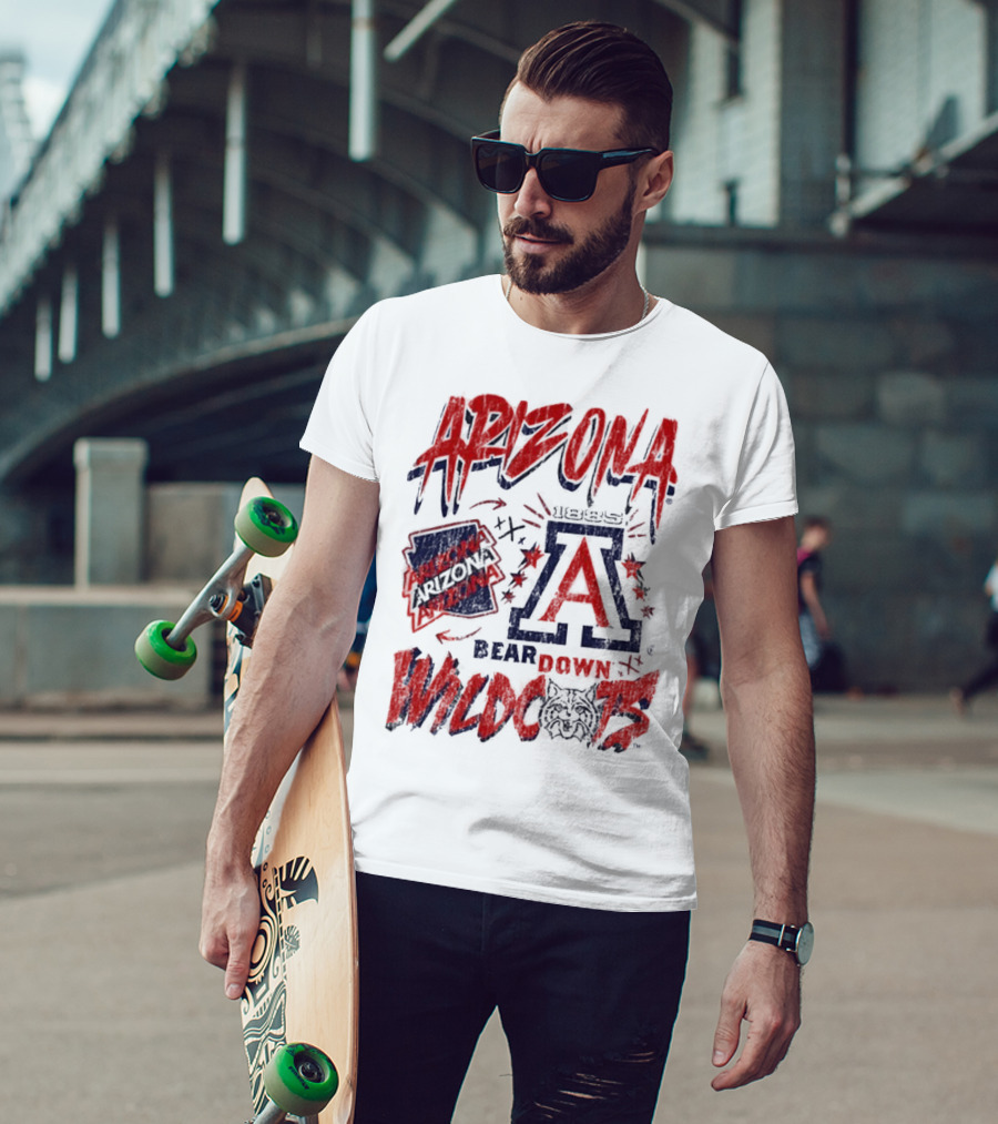 Arizona Wildcats 1885 Bear Down Wildcats T-Shirt