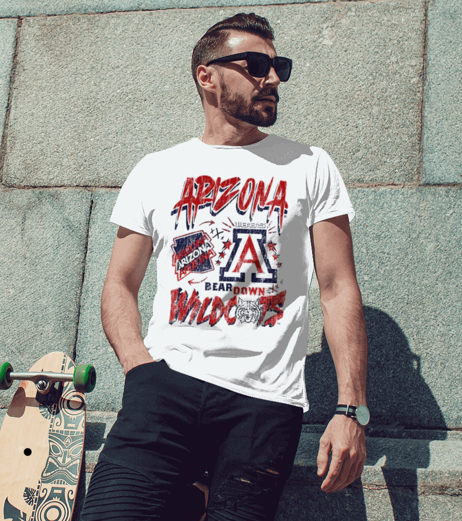 Arizona Wildcats 1885 Bear Down Wildcats T-Shirt