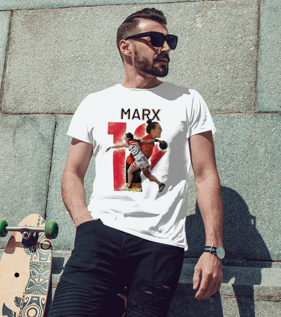 Marx Number 12 Madyson Signature Bowling Action T-Shirt