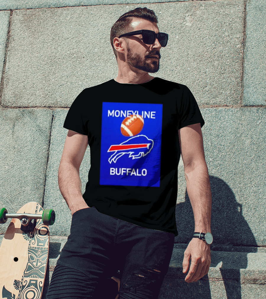 Moneyline Buffalo Bills Football T-Shirt
