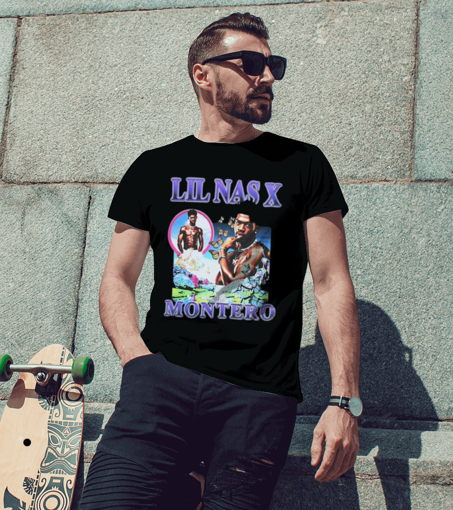 Lil Nas X Montero Butterflies Surreal T-Shirt