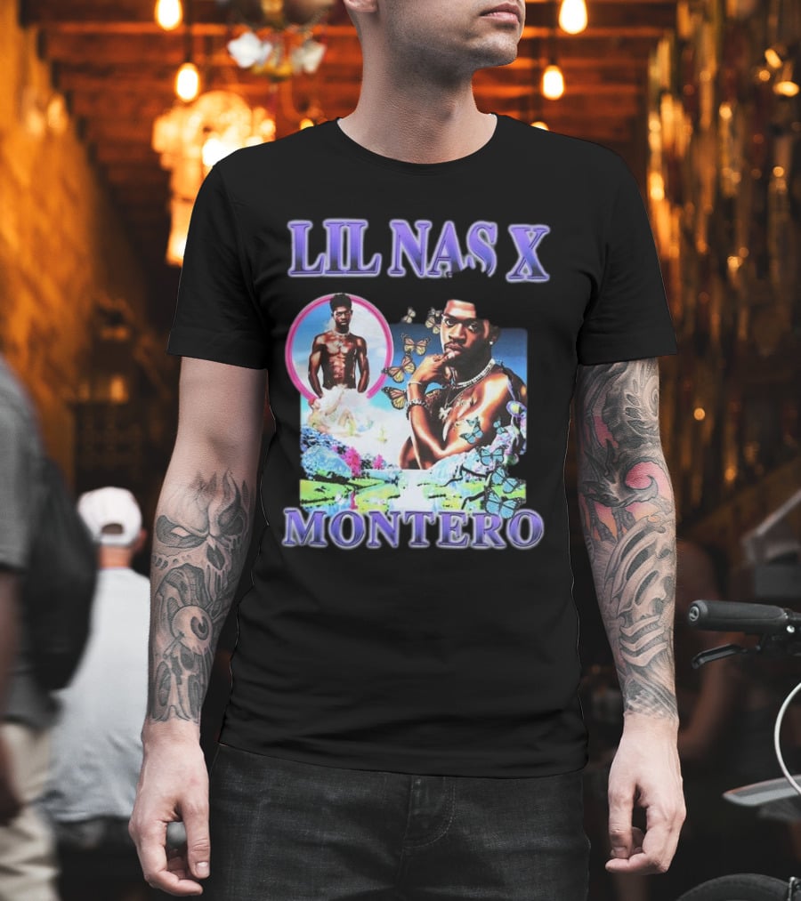 Lil Nas X Montero Butterflies Surreal T-Shirt