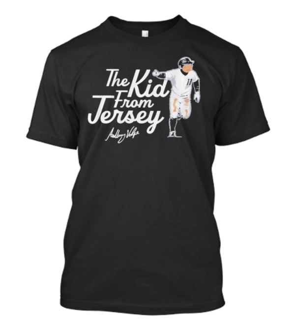 The Kid From Jersey Anthony Volpe New York Yankees Iconic T-Shirt