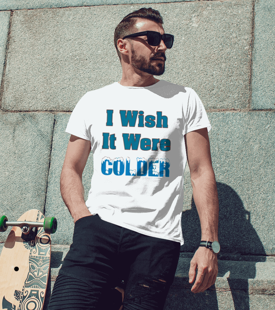 I Wish It Were Colder Miami Dolphins T-Shirt