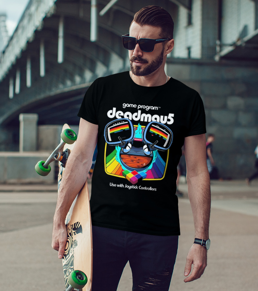 Game Program Deadmau5 Breakout Use With Joystick Controllers T-Shirt
