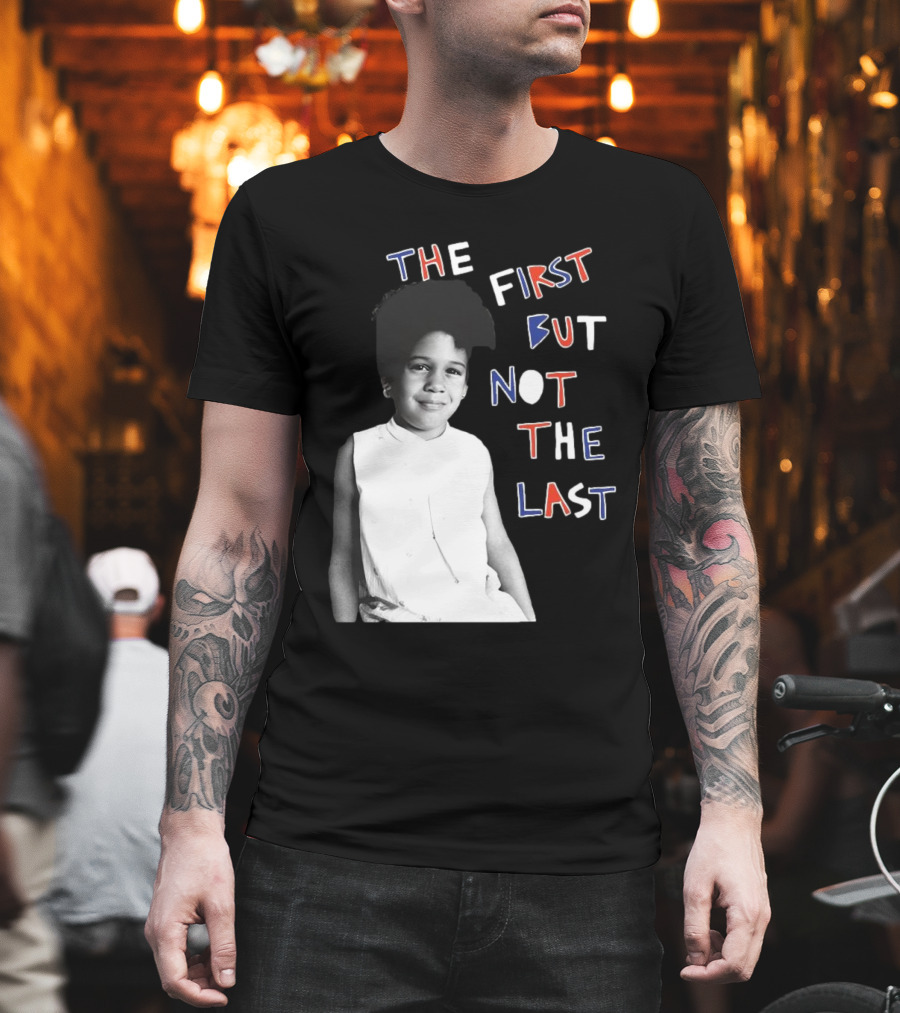 Cleo Wade The First But Not The Last Vintage Style Black and White Youthful T-Shirt