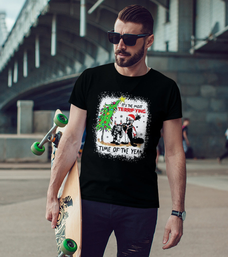 It's The Most Terrifying Time Of The Year Christmas T-Shirt