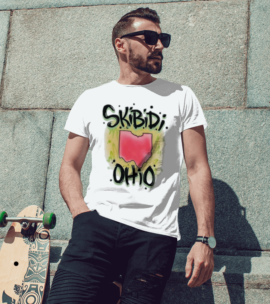Foolish Gamers Skibidi Ohio Map T-Shirt