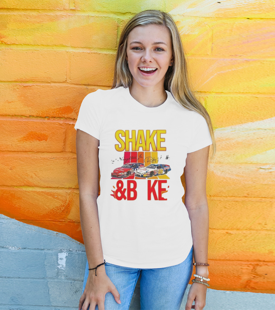 SHAKE And BAKE NASCAR Racing Talladega Nights Ricky Bobby T-Shirt