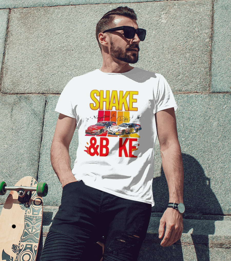 SHAKE And BAKE NASCAR Racing Talladega Nights Ricky Bobby T-Shirt