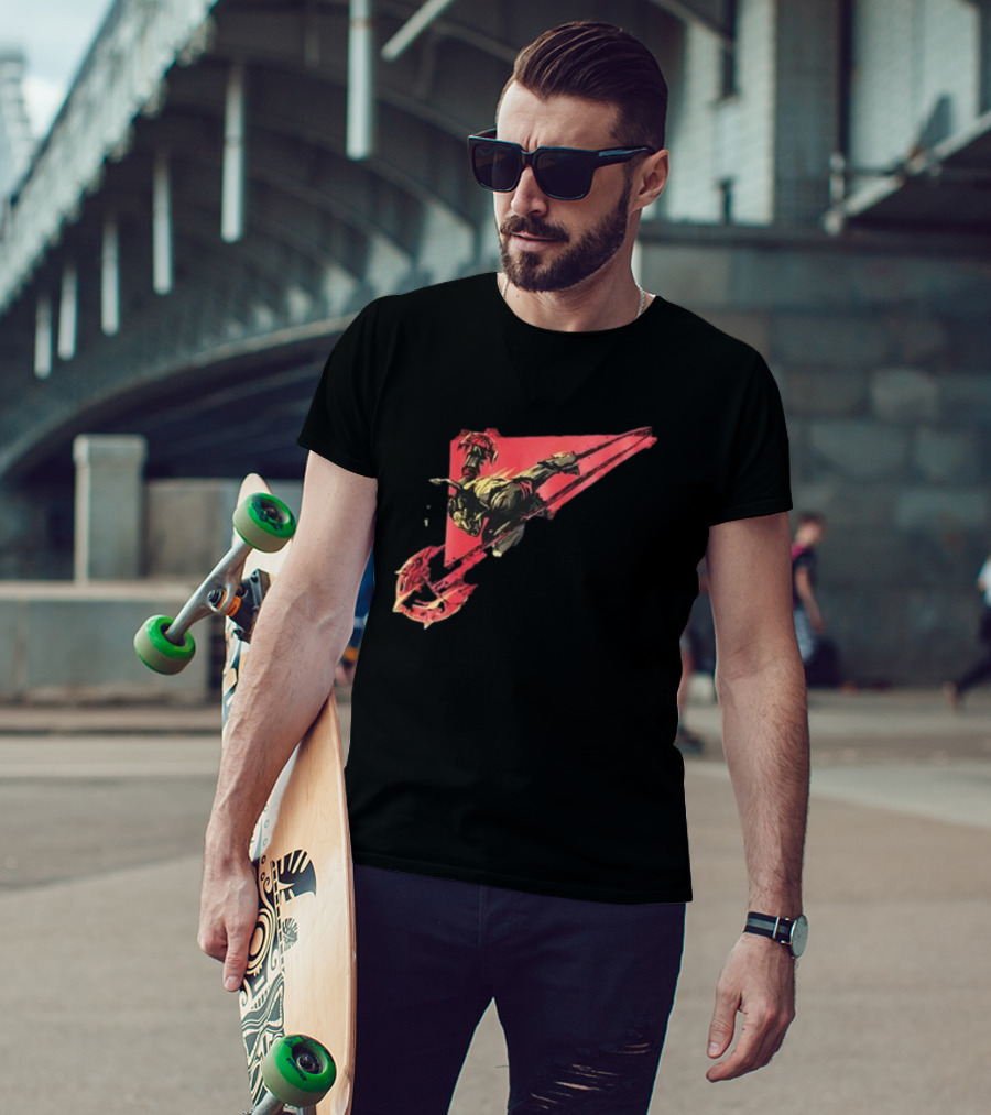 Lol Arcane Ambessa Zaun Roller T-Shirt