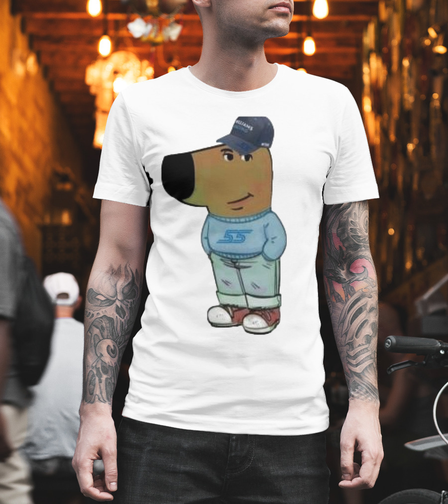 Williams Racing 55 Chill Guy Dog Hat T-Shirt
